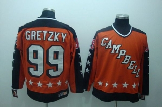 Edmonton Oilers -99 Wayne Gretzky Stitched Orange NHL Jersey