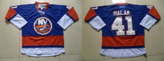 New York Islanders -41 Jaroslav Halak Baby Blue Stitched NHL Jersey