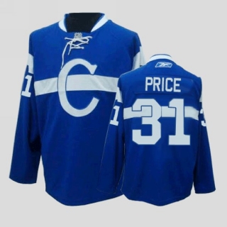 Montreal Canadiens -31 Carey Price Stitched Blue NHL Jersey