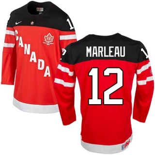 Olympic CA 12 Patrick Marleau Red 100th Anniversary Stitched NHL Jersey