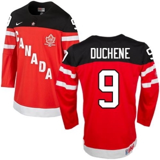 Olympic CA 9 Matt Duchene Red 100th Anniversary Stitched NHL Jersey