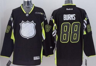 San Jose Sharks -88 Brent Burns Black 2015 All Star Stitched NHL Jersey
