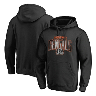 Cincinnati Bengals NFL Pro Line by Fanatics Branded Arch Smoke Pullover Hoodie - Black