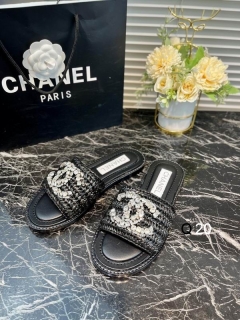 2023.6.18 super perfect Chanel women slippers sz35-40 042