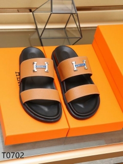 2023.7.3 Super Perfect HERMES Men slippers size 38-44 067