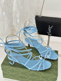 2023.7.7 super perfect Gucci women sandals size 35--40 4CM 038