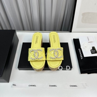 2023.7.10 super perfect Chanel women slippers sz35-40 069