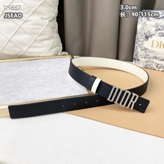 2023.7.31 Original Quality Dior belt 30mmX90-115cm 160