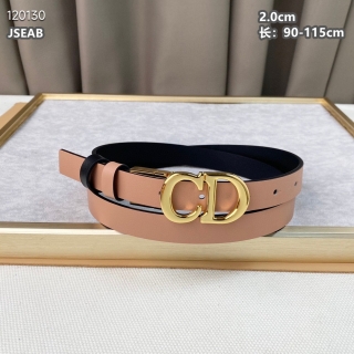 2023.7.31 Original Quality Dior belt 20mmX90-115cm 155