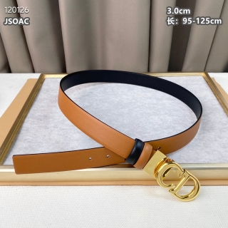 2023.7.31 Original Quality Dior belt 30mmX95-125cm 168