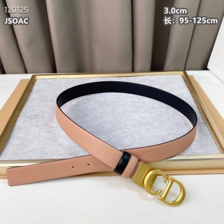 2023.7.31 Original Quality Dior belt 30mmX95-125cm 166