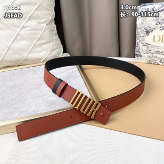 2023.7.31 Original Quality Dior belt 30mmX90-115cm 165