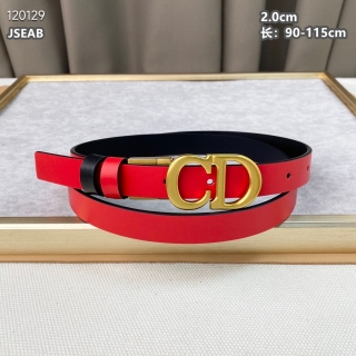 2023.7.31 Original Quality Dior belt 20mmX90-115cm 154