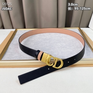 2023.7.31 Original Quality Dior belt 30mmX95-125cm 167