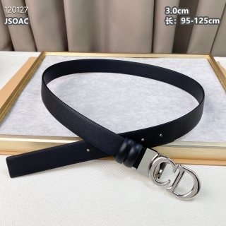 2023.7.31 Original Quality Dior belt 30mmX95-125cm 170
