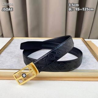 2023.7.31 Original Quality Montblanc belt 35mmX95-125cm 015