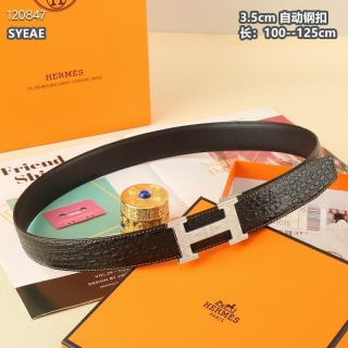 2023.7.31 Original Quality Hermes belt 35mmX100-125cm 020