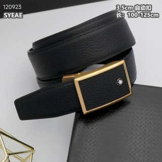 2023.7.31 Original Quality Montblanc belt 35mmX100-125cm 025