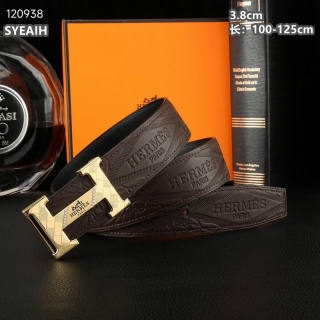 2023.7.31 Original Quality Hermes belt 38mmX100-125cm 037