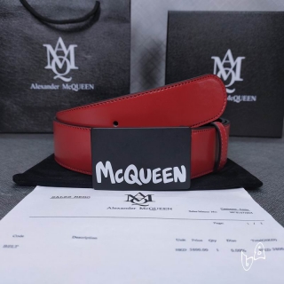 2023.7.31 Original Quality  McQueen belt 38mmX80-125cm 015