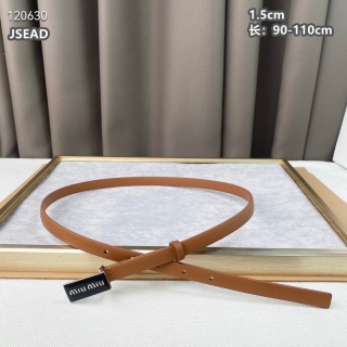 2023.7.31 Original Quality Miumiu belt 15mmX90-110cm 003