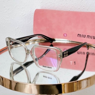 2023.8.10 Original Quality Miumiu Plain Glasses 045