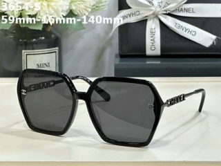 CHNEL Sunglasses AAA (568)