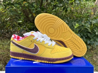 Authentic Nike Dunk Low Yellow Ochre/Terra Brown