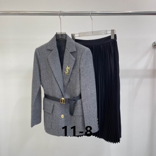 2023.12.18  YSL Skirt Suit  S-XL 001