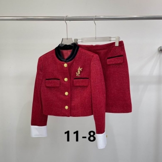 2023.12.18  YSL Skirt Suit  S-XL 008