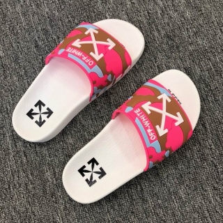 2024.03.05  Super Perfect OFF-WHITE women and men slippers size36-45 017