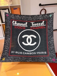 2024.04.08 Chanel  silk scarf 90X90cm 290