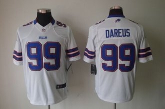 Nike Bills -99 Marcell Dareus White Stitched NFL Limited Jersey