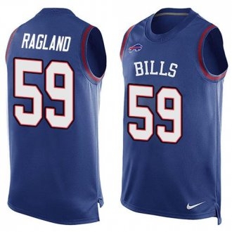 Nike Bills -59 Reggie Ragland Royal Blue Team Color Stitched NFL Limited Tank Top Jersey