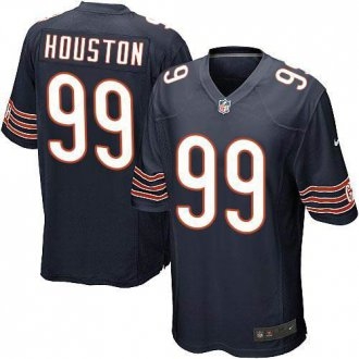 NEW Chicago Bears -99 Lamarr Houston Navy Blue Team Color NFL Limited Jersey