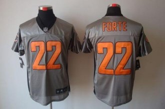 Nike Bears -22 Matt Forte Grey Shadow Stitched NFL Elite Jersey