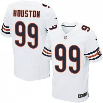 NEW Chicago Bears -99 Lamarr Houston White NFL Elite Jersey
