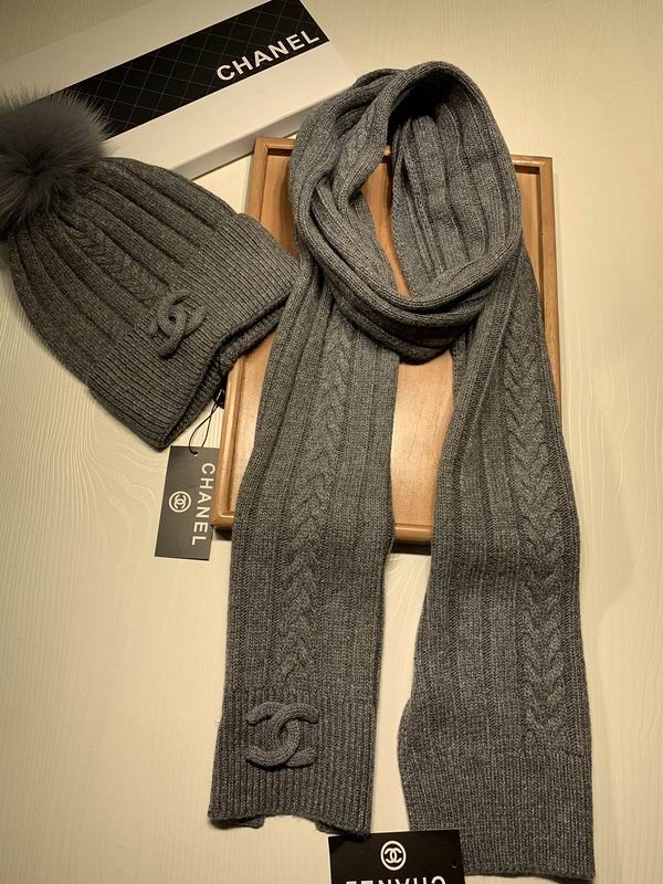 2023.10.22  Chanel scarf hat 1073