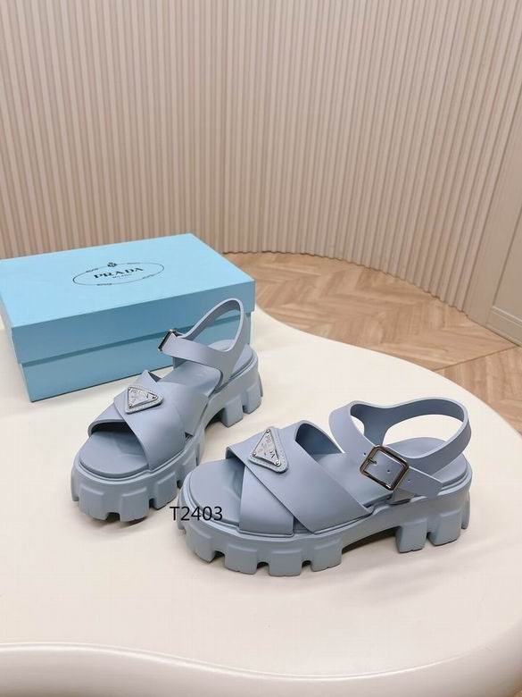 2024.03.05 Super Perfect Prada Women Sandals Sz35-40 112