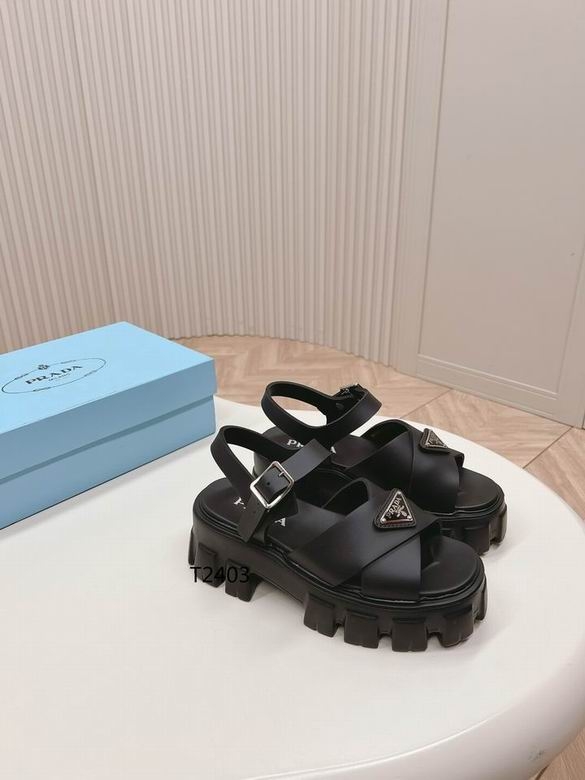 2024.03.05 Super Perfect Prada Women Sandals Sz35-40 104