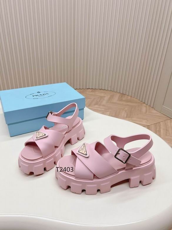2024.03.05 Super Perfect Prada Women Sandals Sz35-40 111