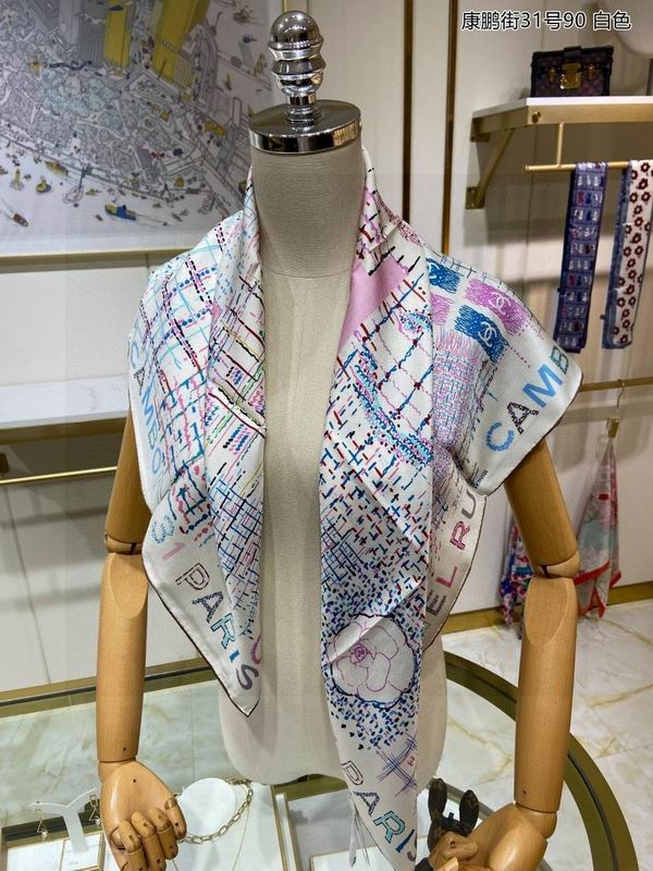 2024.03.27 Chanel silk scarf 277