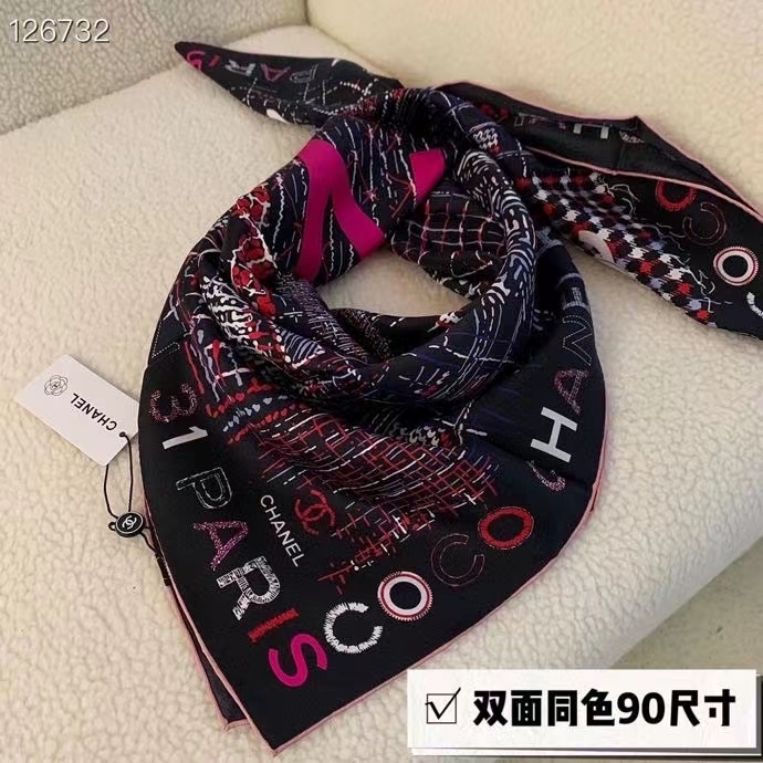 2024.03.27 Chanel silk scarf 278